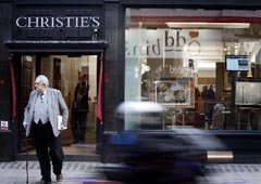 Продажи Christie’s упали на четверть