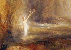 Джозеф Мэллорд Уильям Тернер. «Золотая ветвь». 1834 (фрагмент)