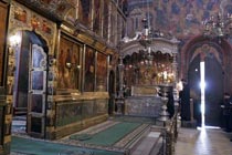 В Троицком соборе Троице-Сергиевой лавры