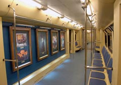 Пушкинский музей приходит в метро