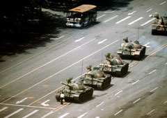 Площадь Тяньаньмэнь. 5 июня 1989 года
