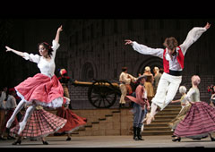 Сцена из балета «Пламя Парижа»