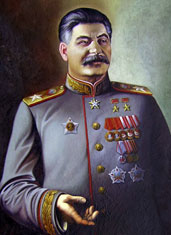 Неизвестный художник. «Генералиссимус И. В. Сталин». 1945