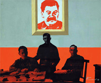 Эдуард Гороховский. Без названия (Сталин), 1987