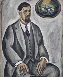 Петр Кончаловский. Автопортрет в сером. 1911