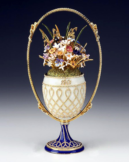 Фаберже. Корзина цветов. 1901. Коллекция королевы Елизаветы II