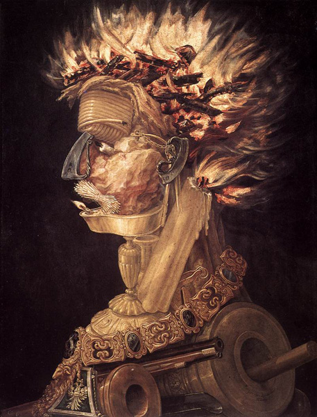 Джузеппе Арчимбольдо. Огонь. 1566