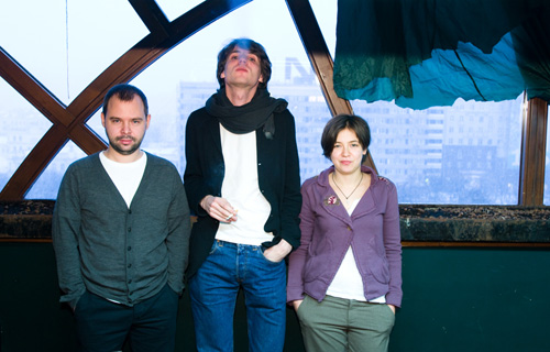 Слева направо: Алексей Мунипов, Филипп Дзядко и Екатерина Кронгауз