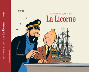 Обложка комикса «Приключения Тентена: Секрет единорога» - Hergé Studios