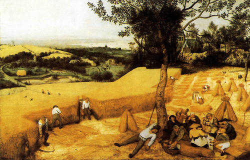 Питер Брейгель Старший. Жатва (Август). 1565