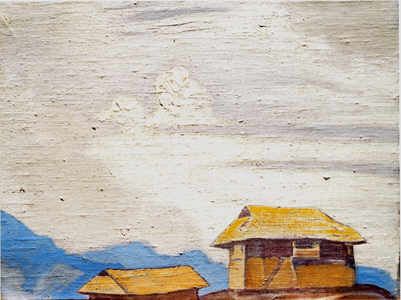 Картину Николая Рериха «Монастырь Талунг», украденную в июне, вернули в нью-йоркский музей Рериха. Кто-то просто прислал ее назад по почте.