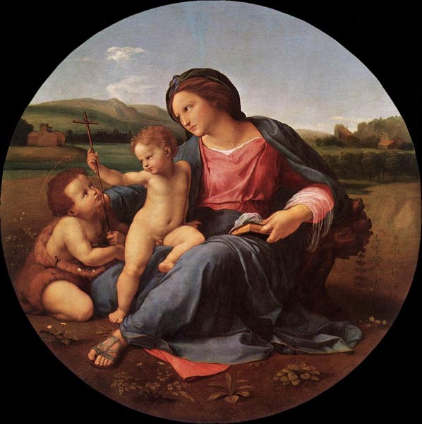 Рафаэль Санти. «Мадонна Альба». 1511