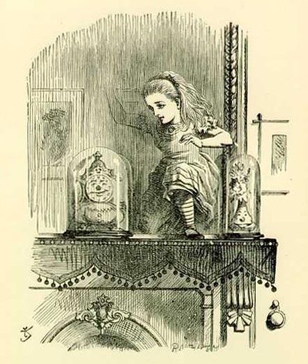 Джон Тенниел. Иллюстрация к 1-й главе «Алисы в Зазеркалье». 1871