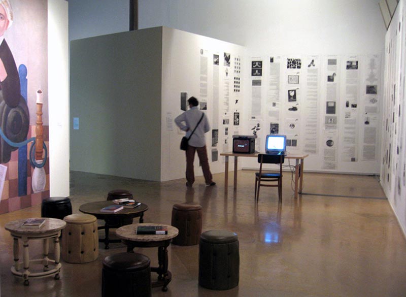 На выставке Représentations Arabes Contemporaines в Барселоне. 2006 - Abdellah Karroum