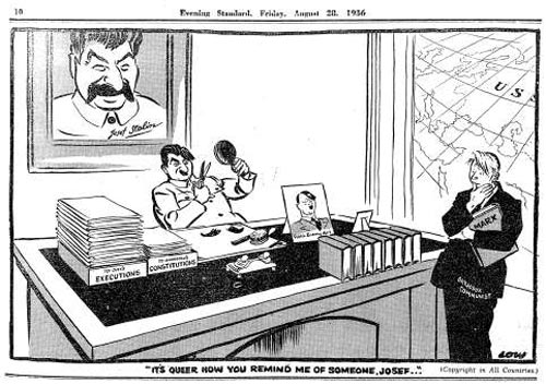 «Кого-то вы мне напоминаете, Иосиф...». Evening Standard. 1936