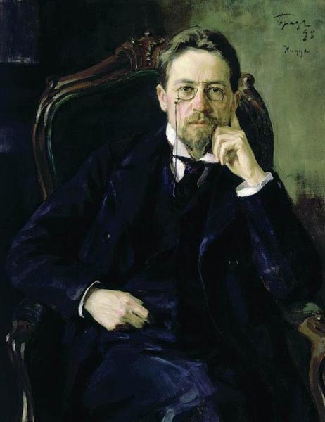 Осип Браз. Портрет А.П. Чехова. 1898