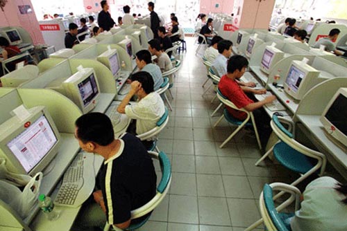 Интернет-кафе в Китае