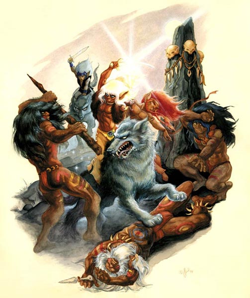 Обложка первого выпуска «ElfQuest». 1978
