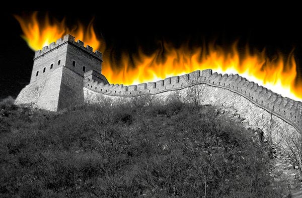 Власти Китая закрыли доступ к крупнейшему в мире музыкальному Интернет-магазину iTunes. Китай считается страной с наиболее эффективной в мире системой Интернет-цензуры. На Западе ее называют «Великим китайским файрволом» (Great Firewall of China), по аналогии с Великой китайской стеной (Great Wall of China).