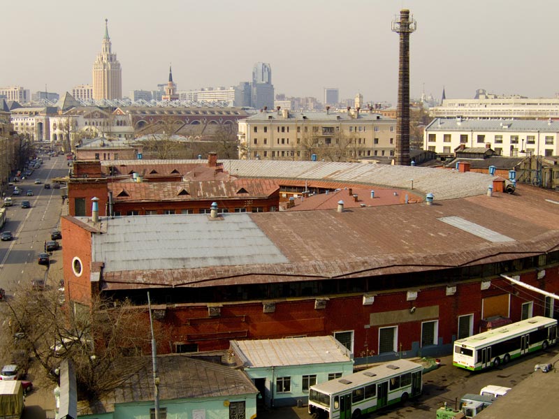 Панорама гаража на Новорязанской улице - Arss
