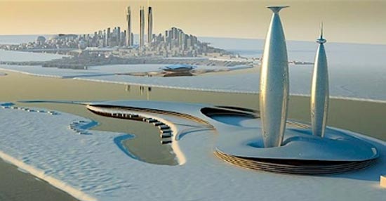 Проект ультрасовременного района Global Town под Нижним Новгородом итальянского архитектора Данте Бенини