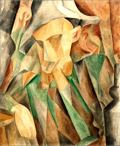 Пабло Пикассо. «Арлекин». 1909