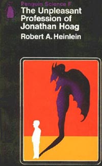 Обложка британского издания сборника рассказов Хайнлайна 1966 года