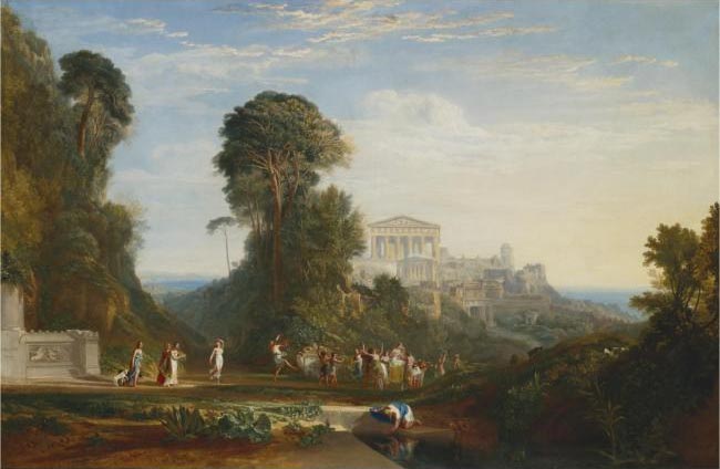 Джозеф Мэллорд Уильям Тёрнер. «Храм Юпитера». 1816