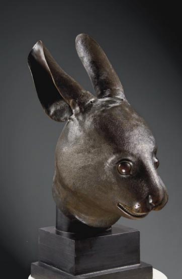Голова кролика. Китай, XVIII век