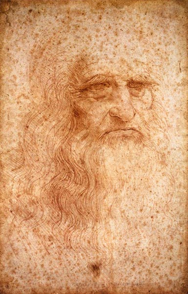 Леонардо да Винчи. Автопортрет. Ок. 1515