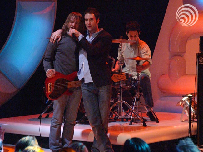 Maroon 5 в телепрограмме «Top of the Pops» - 2004, Mark Allan