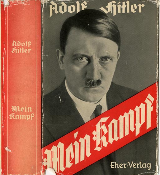 Обложка первого издания «Майн кампф». 1925