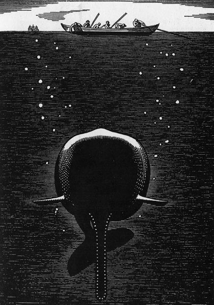 Рокуэлл Кент. Иллюстрация к роману «Моби Дик». 1930