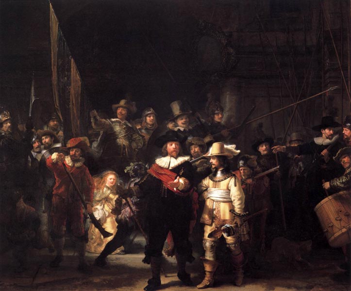 Рембрандт. «Ночной дозор». 1642