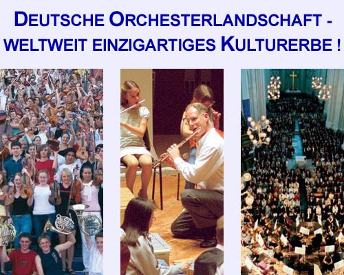 Музыканты немецких оркестров начали объявлять массовую забастовку, требуя повышения заработной платы. Бастуют уже более 4 тысяч человек, а всего акция протеста может охватить до 70 оркестров.