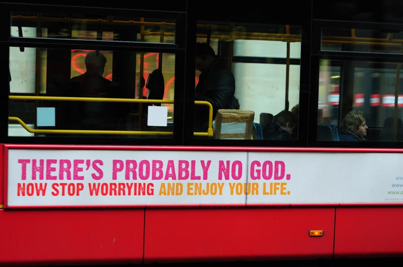 Британское управление по рекламным стандартам признало законной рекламу атеизма, размещенную на автобусах Лондона и ряда других городов страны.