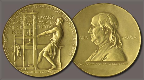 Пулитцеровская медаль. 1928
