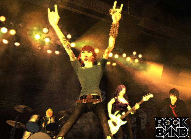 Продажи симулятора рок-музыки Rock Band в Северной Америке превысили $1 млрд всего за 15 месяцев с момента релиза. В игре используются композиции реальных музыкантов, в том числе Pearl Jam, The Strokes, Yeah Yeah Yeahs и Smashing Pumpkins.