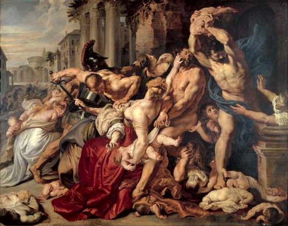 Петер Пауль Рубенс. «Избиение младенцев». 1611-12