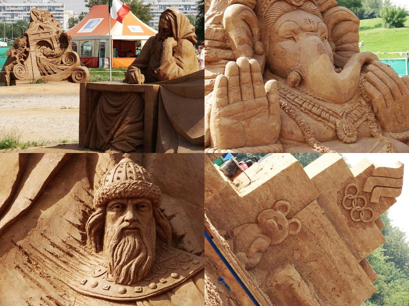 В московском музее-заповеднике «Коломенское» пройдет чемпионат мира по скульптуре из песка, в котором примут участие представители девяти стран мира.