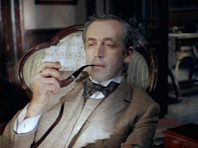Кадр из фильма «Шерлок Холмс и доктор Ватсон». 1979