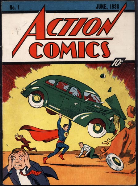 У поклонников Супермена появилась возможность купить через интернет первый комикс, посвященный их любимому герою. Торги открыты на сайте онлайн-аукционов ComicConnect.