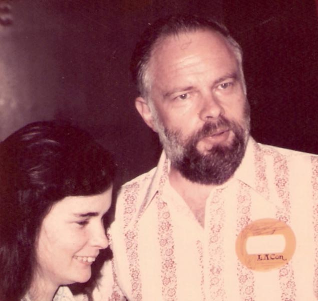 Тесса и Филип Дик. Лос-Анджелес. 1972