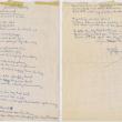 Аукционный дом Christie’s выставляет на продажу рукопись стихотворения, которое Боб Дилан написал в 16-летнем возрасте. Рукопись, подписанная «Бобби Циммерман», оценивается в $10-15 тысяч.