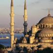 Стамбул. Вид на Голубую мечеть и Босфор