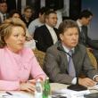 Губернатор Валентина Матвиенко и председатель правления «Газпрома» Алексей Миллер