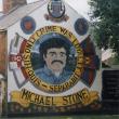 Граффити в поддержку Майкла Стоуна. Восточный Белфаст