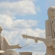 Ринго Старр и Пол Маккартни. Фрагмент 11-метрового монумента The Beatles в Хьюстоне - vandermeer