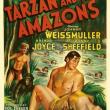 Афиша к фильму «Тарзан и Амазонки». 1945