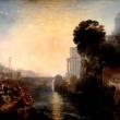 Уильям Тернер. Dido Building Carthage; or the Rise of the Carthaginian Empire. Картина впервые выставлялась в 1815 году